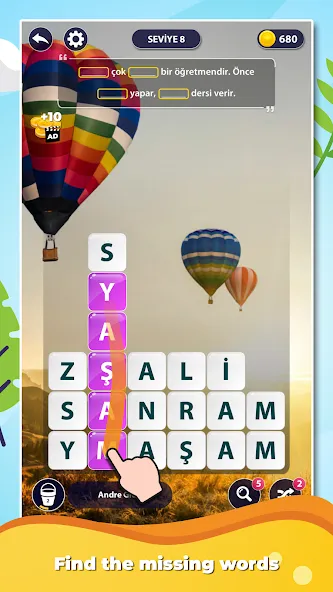 Word Surf: Inspire (Ворд Серф)  [МОД Menu] Screenshot 1