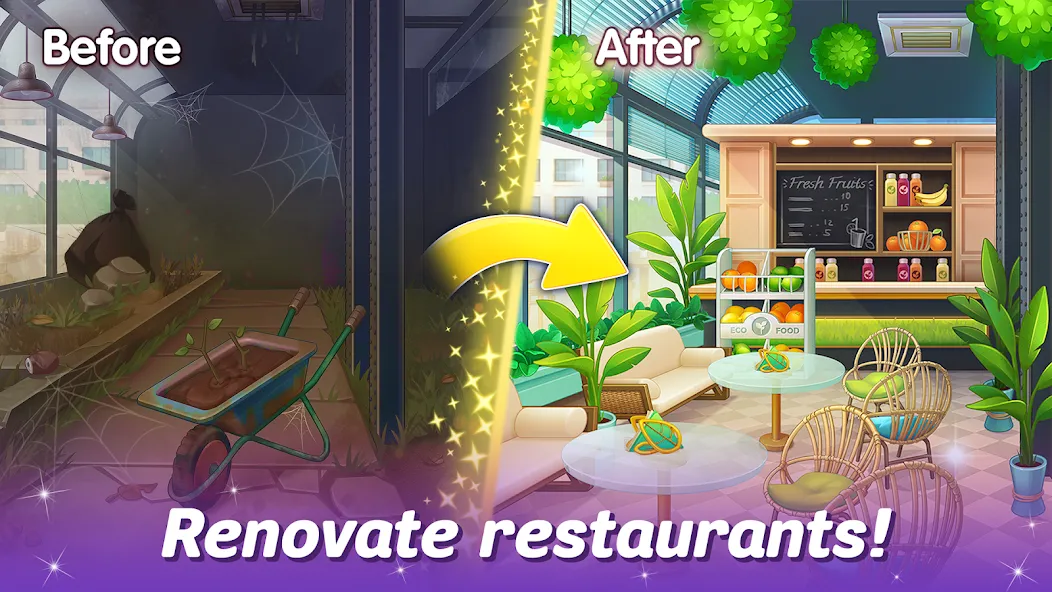 Cooking Live - restaurant game (Кукинг Лайв)  [МОД Бесконечные деньги] Screenshot 2