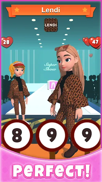 Catwalk Battle - Dress up! (Кэтволк Баттл)  [МОД Unlimited Money] Screenshot 2