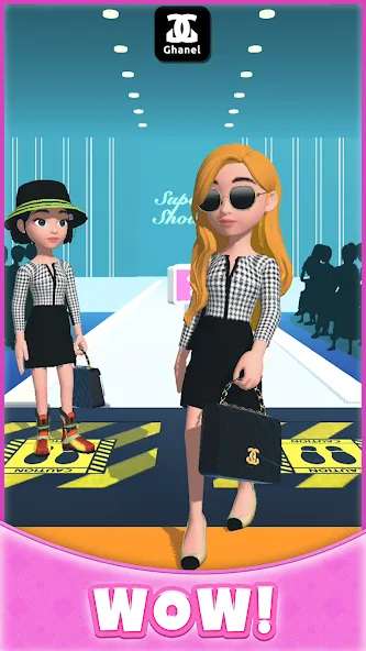 Catwalk Battle - Dress up! (Кэтволк Баттл)  [МОД Unlimited Money] Screenshot 4