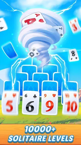 Solitaire Farm Adventure (Солитер)  [МОД Unlimited Money] Screenshot 2