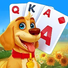 Взлом Solitaire Farm Adventure (Солитер)  [МОД Unlimited Money] - стабильная версия apk на Андроид