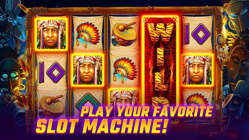 Slots WOW Casino Slot Machine (Слотс ВОУ)  [МОД Unlimited Money] Screenshot 5