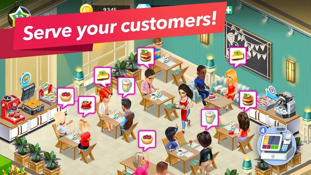 My Cafe — Restaurant Game  [МОД Mega Pack] Screenshot 3