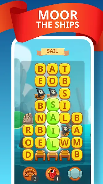 Word Treasure Hunt  [МОД Unlimited Money] Screenshot 3