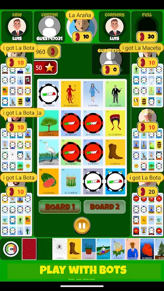 Loteria Mexicana Game  [МОД Menu] Screenshot 1