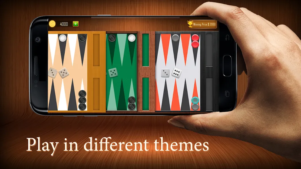 Backgammon board game - Tavla  [МОД Unlimited Money] Screenshot 2