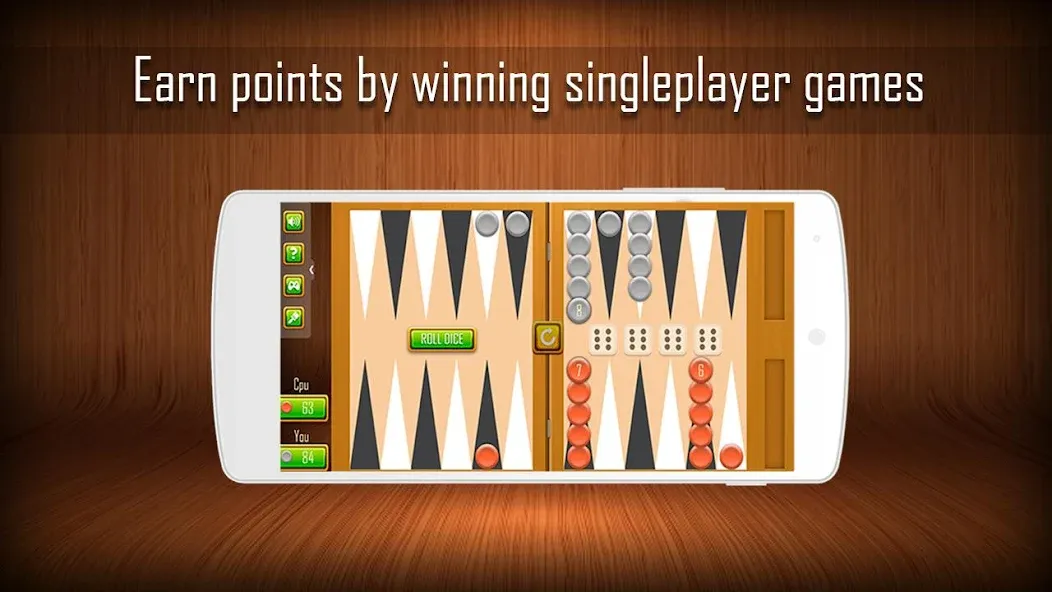 Backgammon board game - Tavla  [МОД Unlimited Money] Screenshot 5