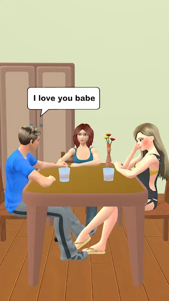 Couple Life 3D (Супл Лайф 3Д)  [МОД Unlimited Money] Screenshot 5