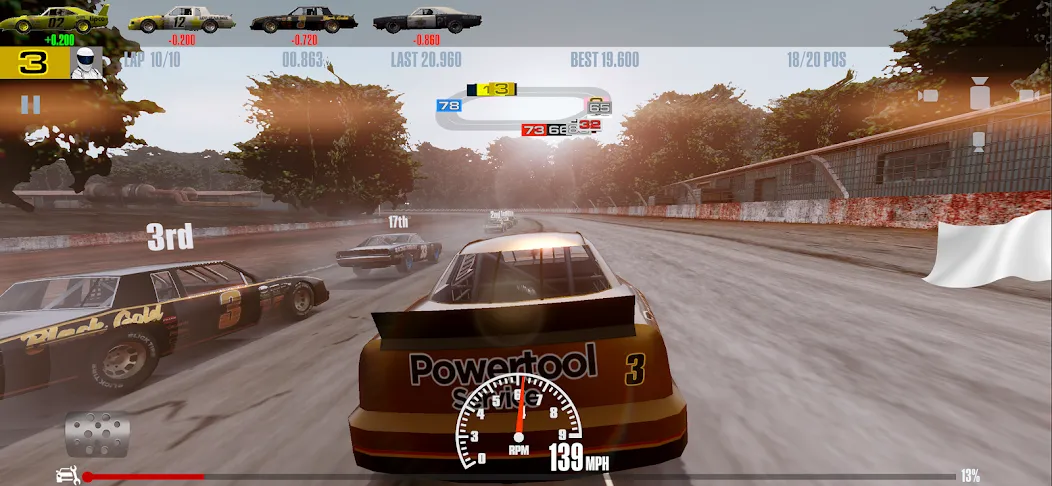 Stock Car Racing (ток Кар Гонки)  [МОД Mega Pack] Screenshot 1