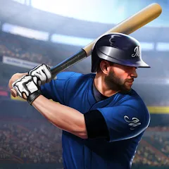 Скачать взломанную Baseball: Home Run Sports Game (Бейсбол)  [МОД Много денег] - полная версия apk на Андроид