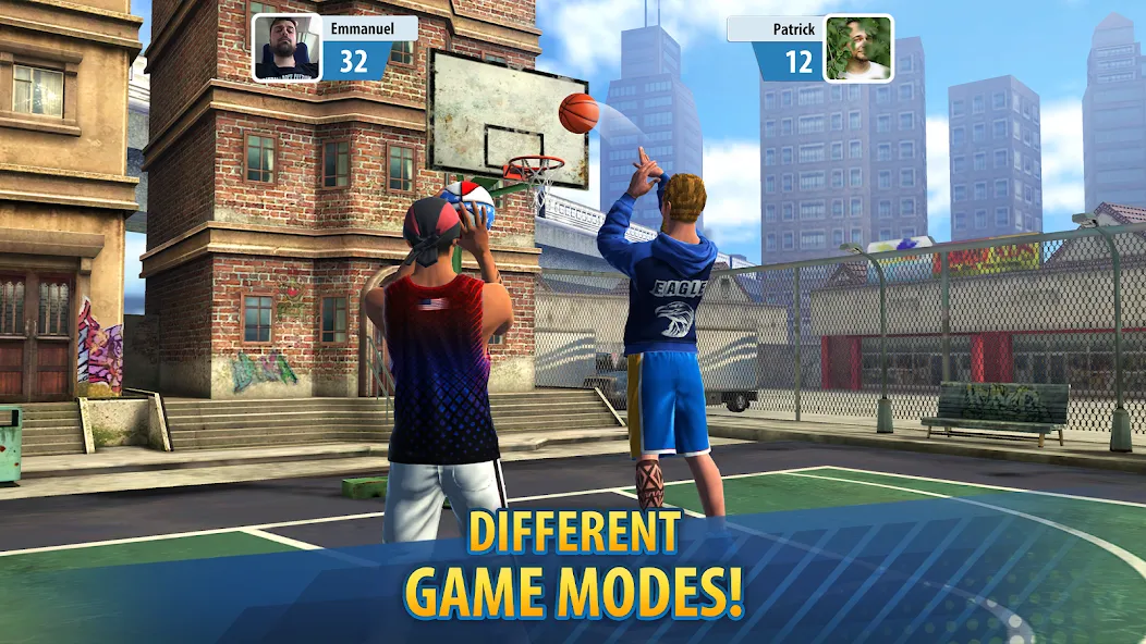 Basketball Stars: Multiplayer (Баскетбол Старс)  [МОД Много монет] Screenshot 5