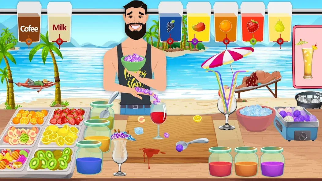 Boba cocktail:DIY recipe games  [МОД Unlimited Money] Screenshot 5