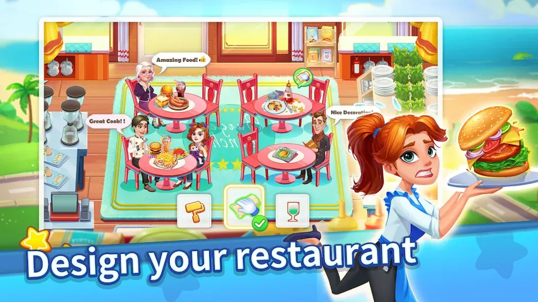 Cooking Master Adventure Games (Кукинг Мастер)  [МОД Все открыто] Screenshot 2