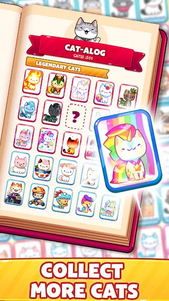 Cat Game - The Cats Collector!  [МОД Unlocked] Screenshot 4