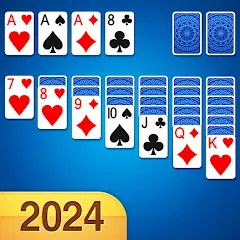 Скачать взломанную Solitaire Card Game (Солитер карточная игра)  [МОД Unlocked] - стабильная версия apk на Андроид