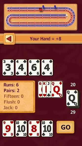 Cribbage (Криббидж)  [МОД Много денег] Screenshot 3