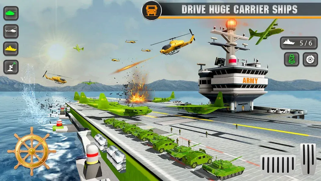 Army Transport Military Games  [МОД Mega Pack] Screenshot 5