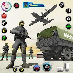 Скачать взломанную Army Transport Military Games  [МОД Mega Pack] - полная версия apk на Андроид