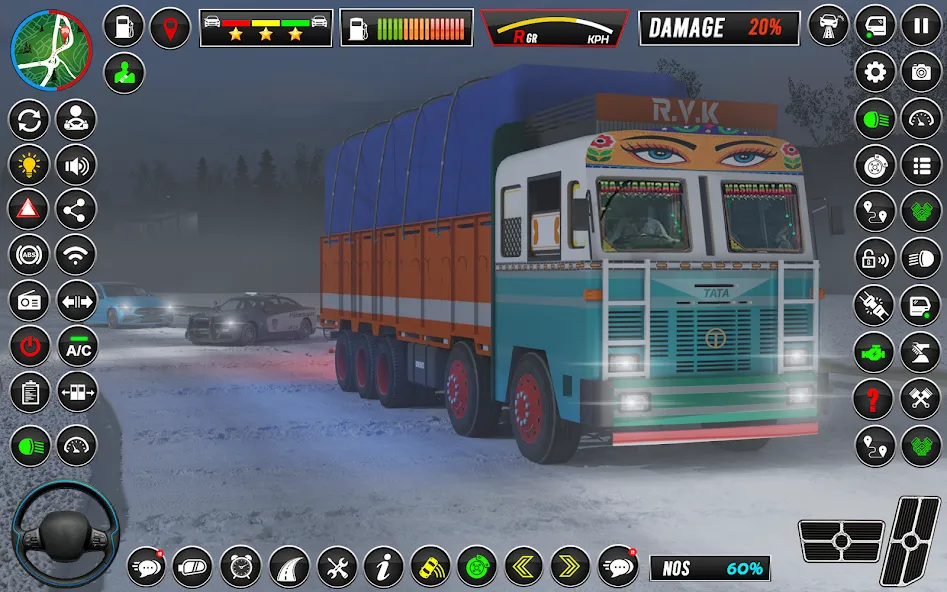 Indian Truck Game 3d Truck sim (Трак Геймс Драйвинг Симулятор)  [МОД Много денег] Screenshot 1