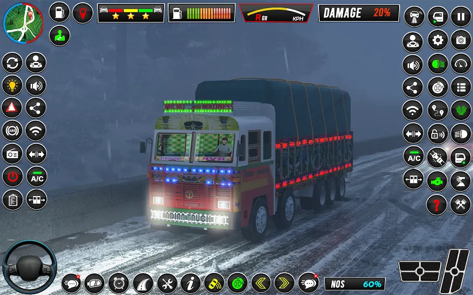 Indian Truck Game 3d Truck sim (Трак Геймс Драйвинг Симулятор)  [МОД Много денег] Screenshot 2