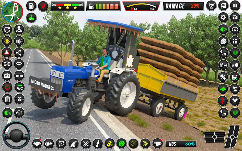 Indian Tractor Games Simulator  [МОД Меню] Screenshot 4