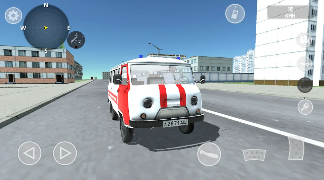 SovietCar: Simulator (оветКар)  [МОД Бесконечные монеты] Screenshot 1