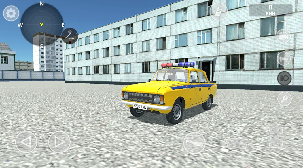 SovietCar: Simulator (оветКар)  [МОД Бесконечные монеты] Screenshot 5