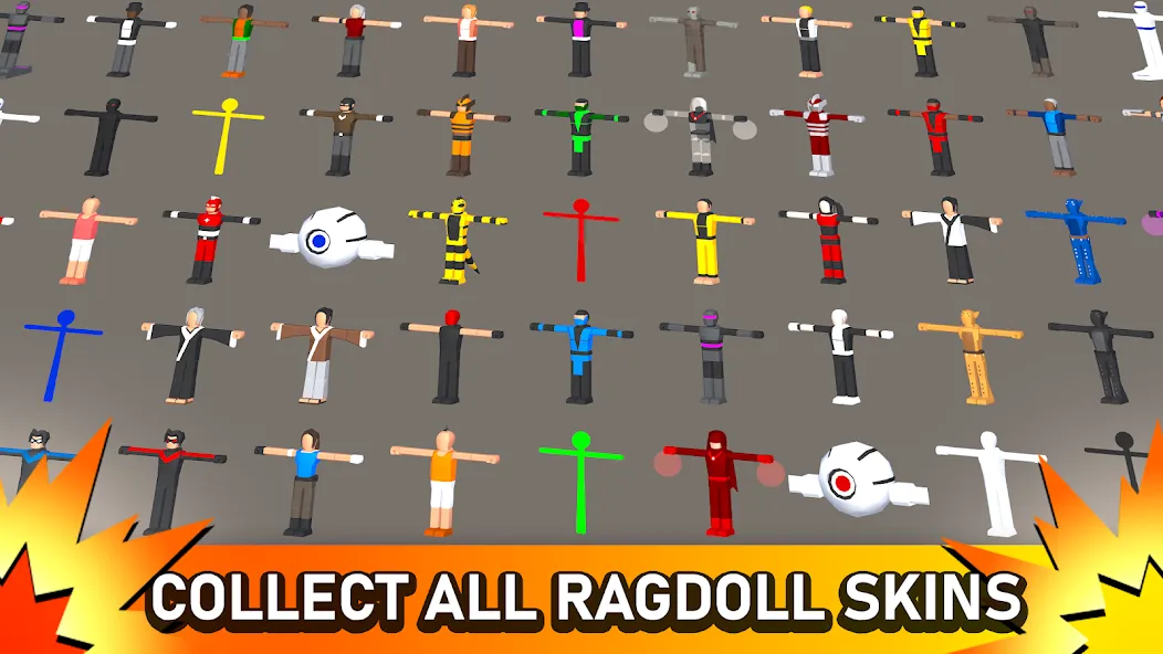 Smashgrounds.io: Ragdoll Arena  [МОД Меню] Screenshot 5