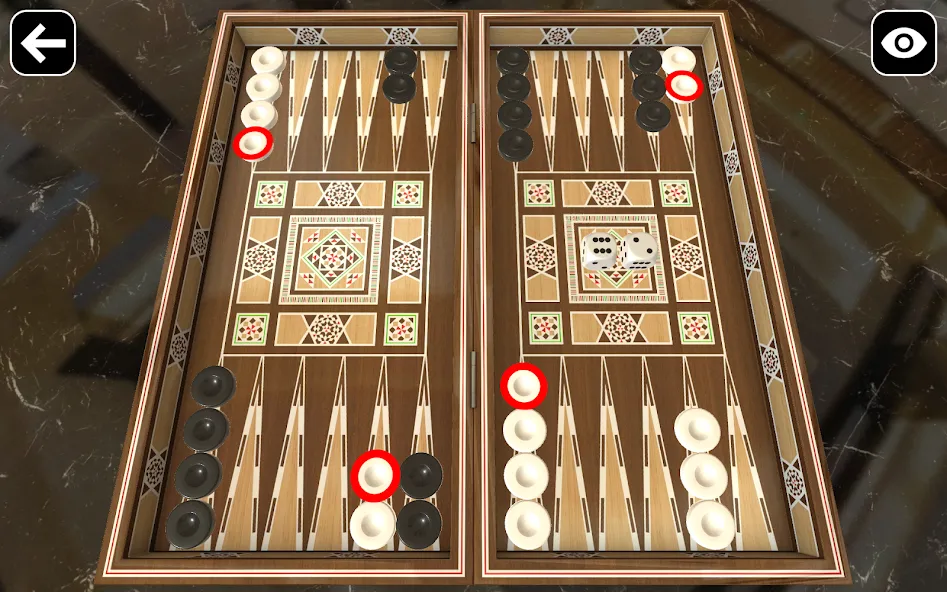 Original Backgammon  [МОД Меню] Screenshot 1