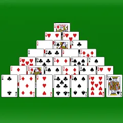 Скачать взломанную Pyramid Solitaire - Card Games (Пирамида Солитер)  [МОД Бесконечные деньги] - стабильная версия apk на Андроид