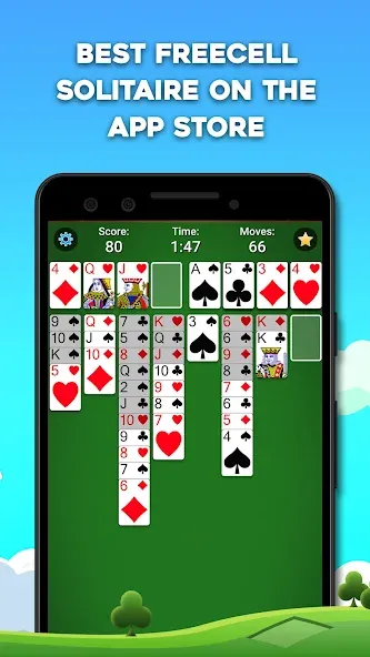 FreeCell Solitaire: Card Games (Фрицелл пасьянс)  [МОД Menu] Screenshot 2