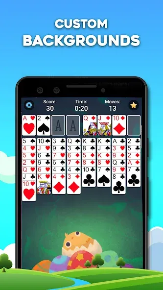 FreeCell Solitaire: Card Games (Фрицелл пасьянс)  [МОД Menu] Screenshot 3