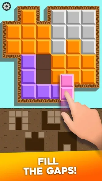 Block Puzzle Cats (Блок Пазл Кошки)  [МОД Бесконечные деньги] Screenshot 2