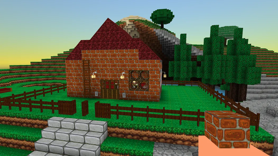 BlockBuild Craft a Dream World (БлокБилд Крафт мира мечты)  [МОД Mega Pack] Screenshot 2