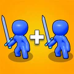 Взлом Merge Weapons: Battle Game (Мердж Вепонс)  [МОД Много монет] - последняя версия apk на Андроид