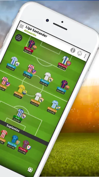 futmondo - soccer manager (футмондо)  [МОД Все открыто] Screenshot 2