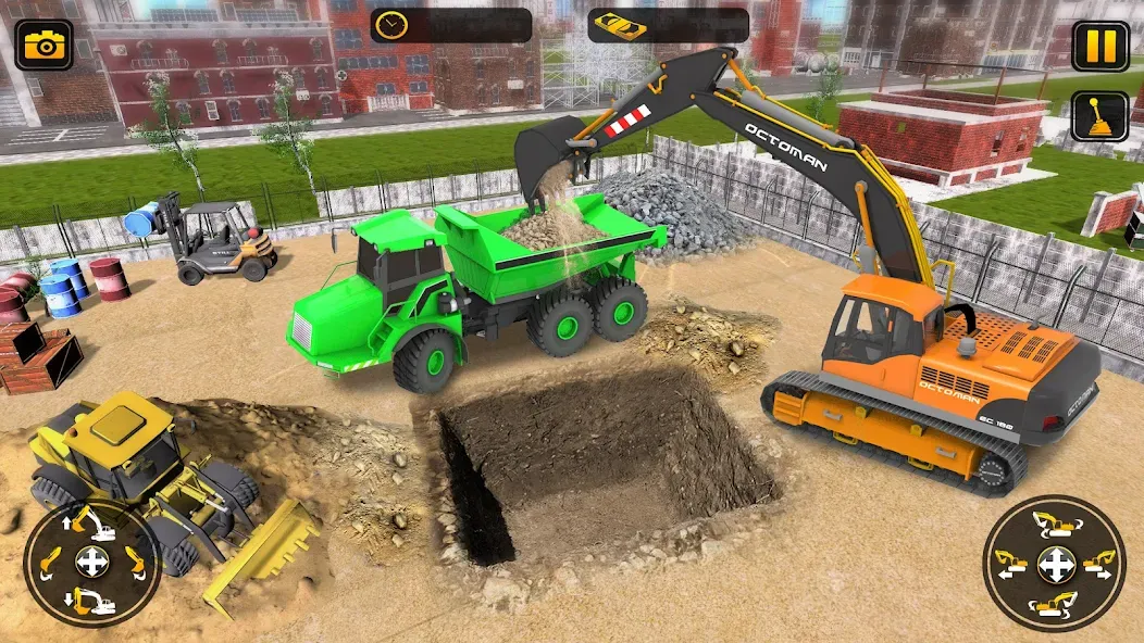 Heavy Construction Simulator  [МОД Menu] Screenshot 5