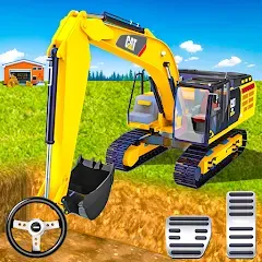 Взлом Heavy Construction Simulator  [МОД Menu] - последняя версия apk на Андроид