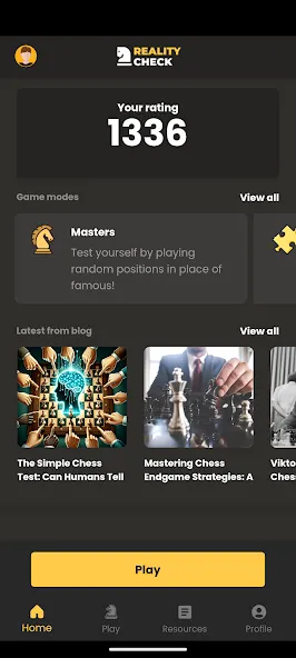 Reality Check Chess (Реалити Чек)  [МОД Много монет] Screenshot 1