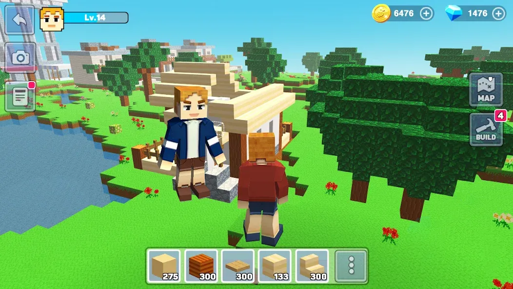 MiniCraft: Blocky Craft 2024 (МиниКрафт)  [МОД Unlimited Money] Screenshot 2