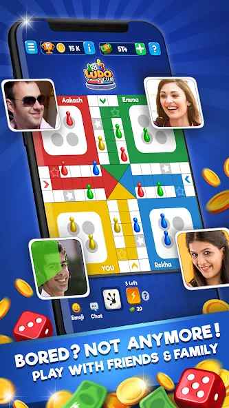 Ludo Club - Fun Dice Game (Лудо Клуб)  [МОД Бесконечные монеты] Screenshot 2