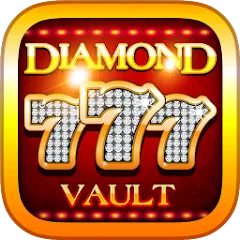 Взломанная Diamond Vault Slots - Vegas (Бриллиантовые ячейки слотов)  [МОД Бесконечные монеты] - полная версия apk на Андроид