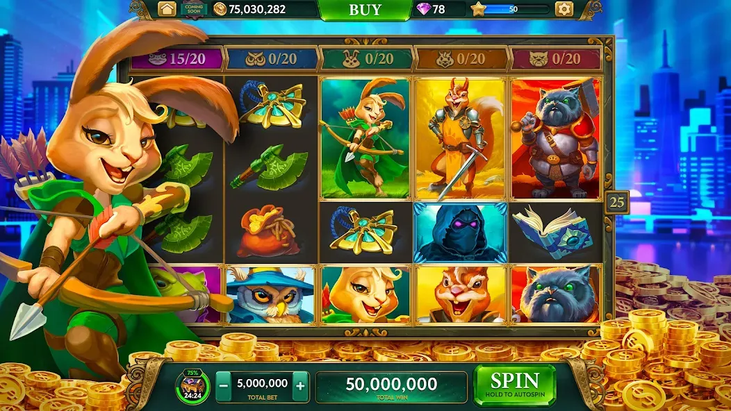 ARK Casino - Vegas Slots Game (АРК Казино)  [МОД Unlimited Money] Screenshot 2