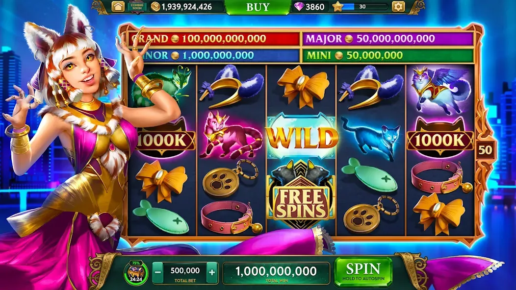 ARK Casino - Vegas Slots Game (АРК Казино)  [МОД Unlimited Money] Screenshot 4