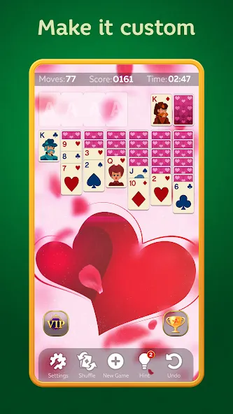 Solitaire Play - Card Klondike (Солитер Плей)  [МОД Бесконечные монеты] Screenshot 3