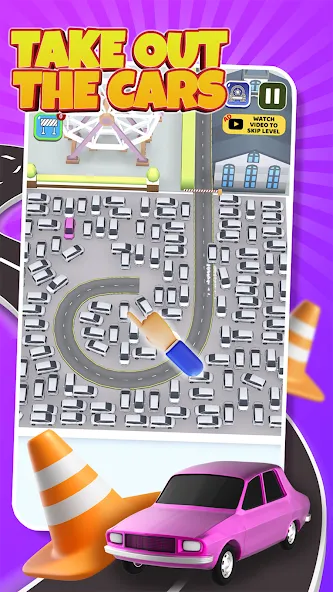 Parking Jam: Car Parking Games (Паркинг Джем)  [МОД Много денег] Screenshot 5