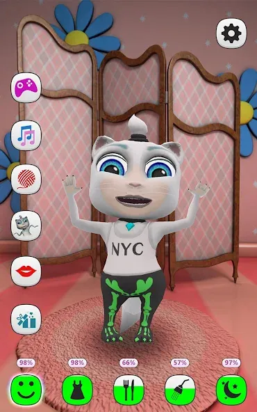 My Talking Kitty Cat  [МОД Меню] Screenshot 5