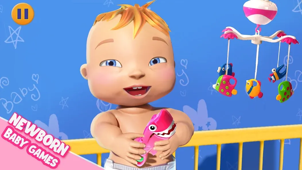 Virtual Baby Mother Simulator  [МОД Unlimited Money] Screenshot 1