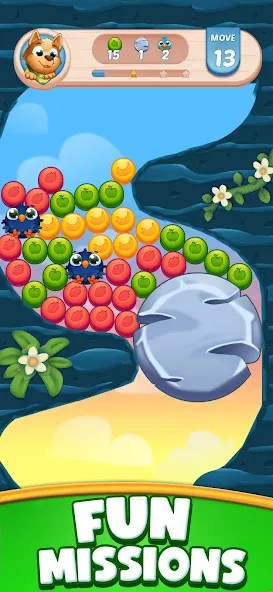 Farm Blast - Merge & Pop  [МОД Unlimited Money] Screenshot 1